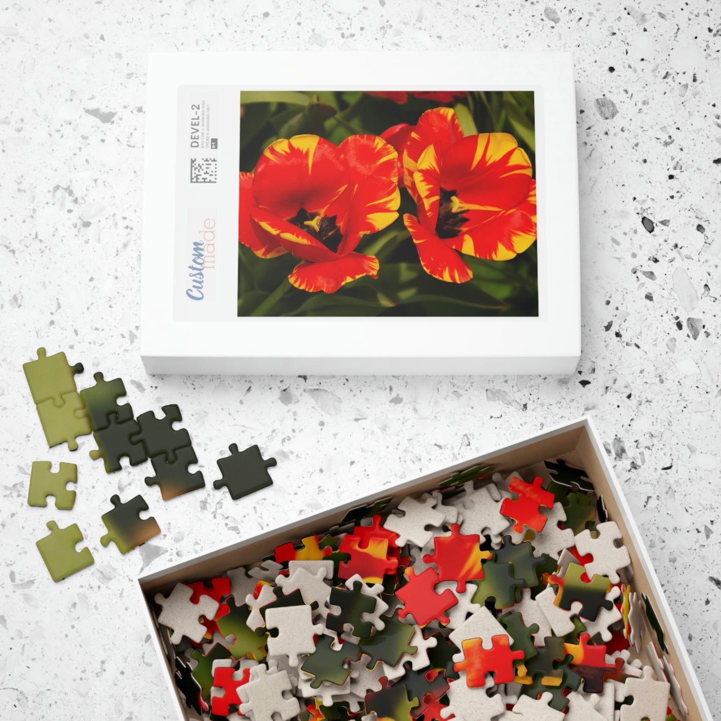 Flowers 12 Puzzle (110, 252, 500, 1014-piece)