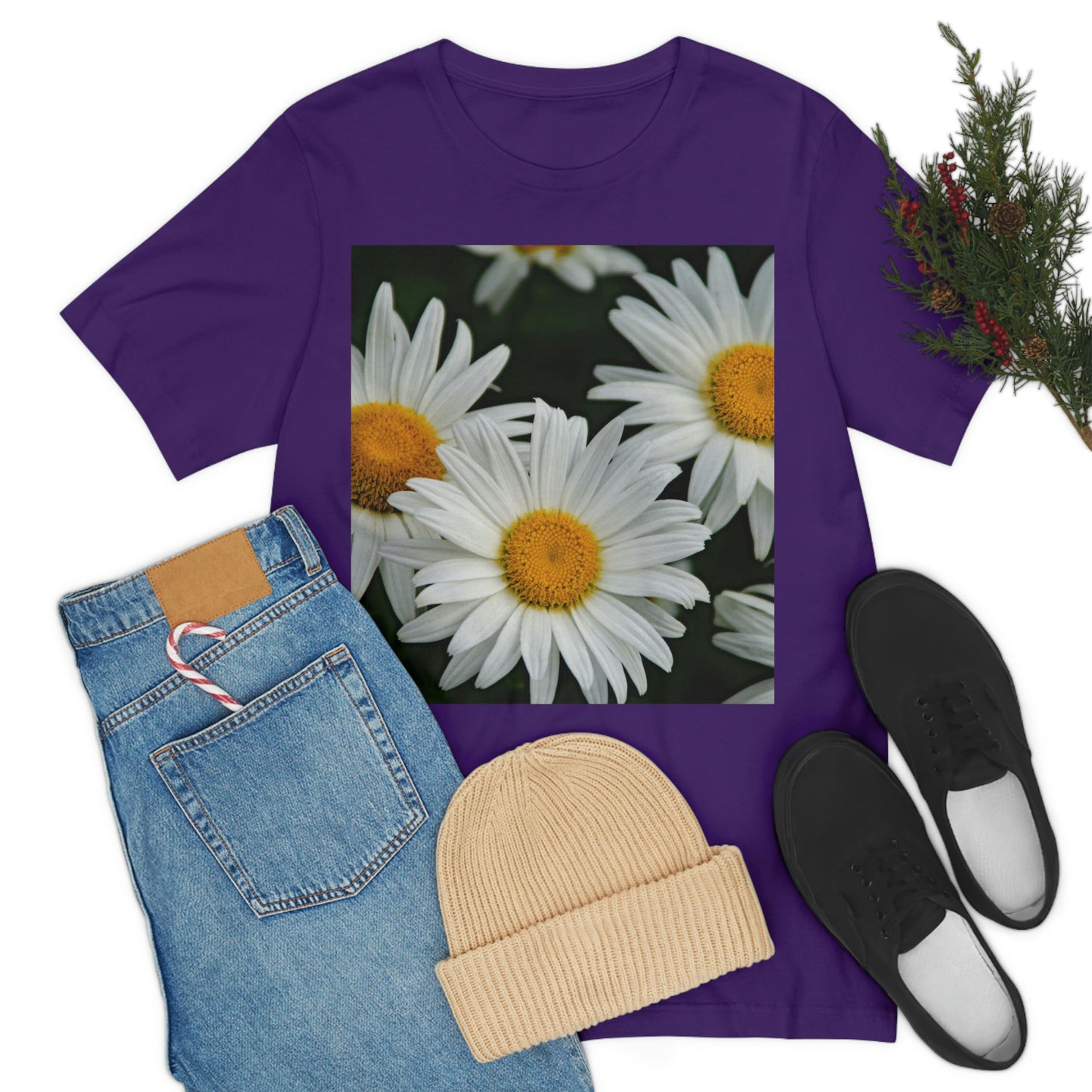 Flowers 01 Unisex Jersey Short Sleeve Tee