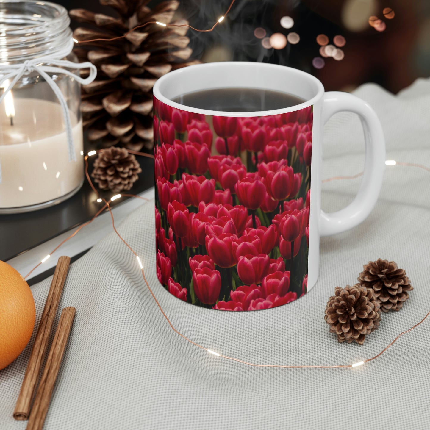 Flowers 15 Ceramic Mug 11oz