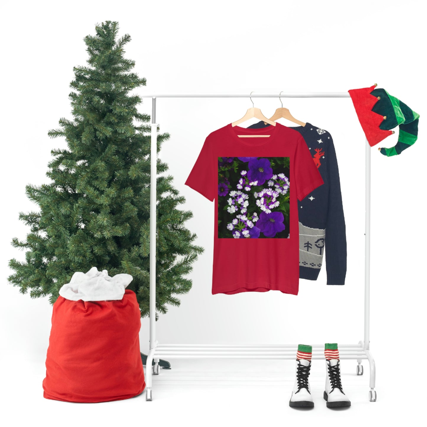 Flowers 04 Unisex Jersey Short Sleeve Tee