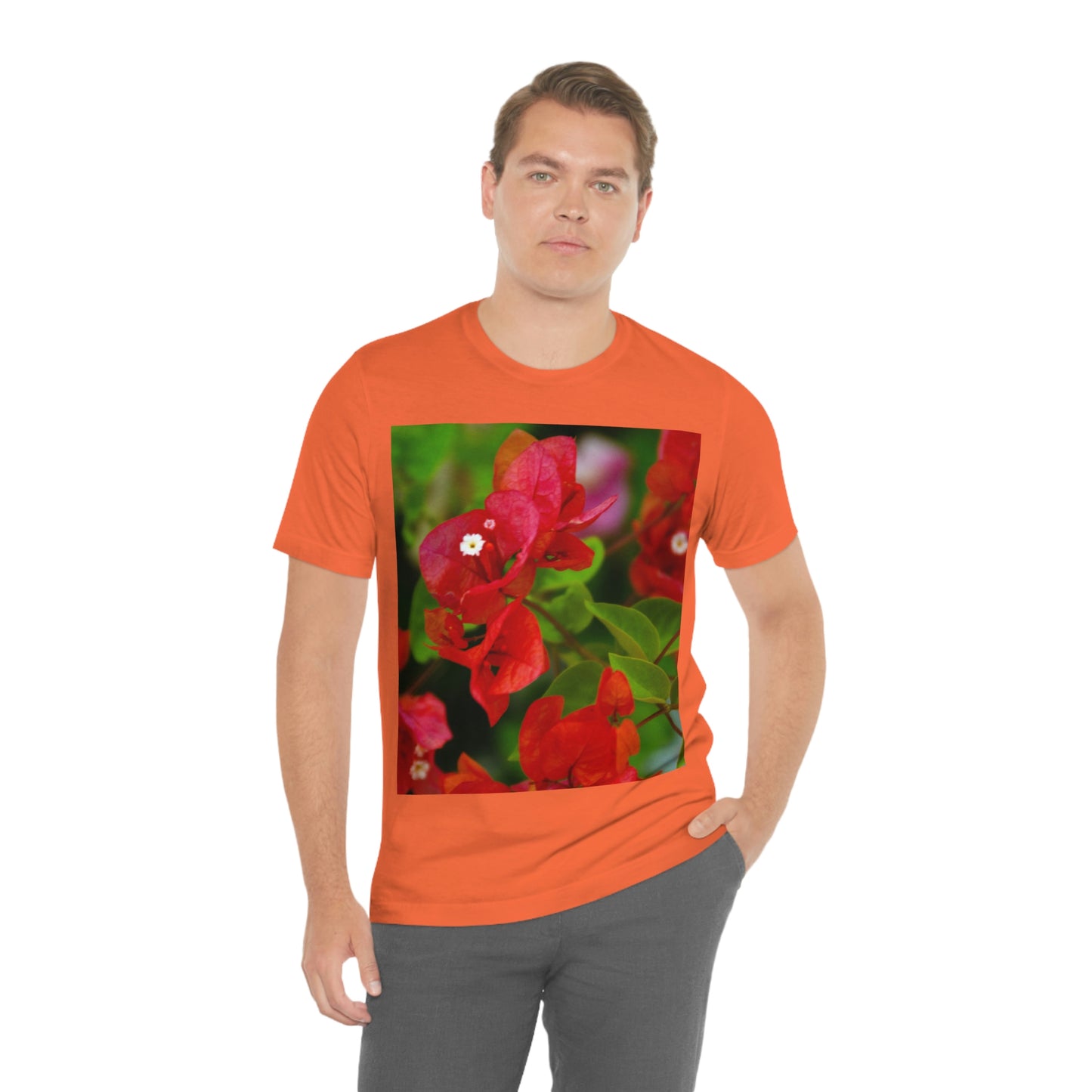 Flowers 28 Unisex Jersey Short Sleeve Tee