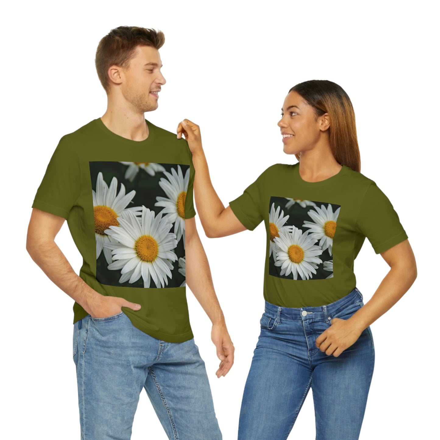 Flowers 01 Unisex Jersey Short Sleeve Tee
