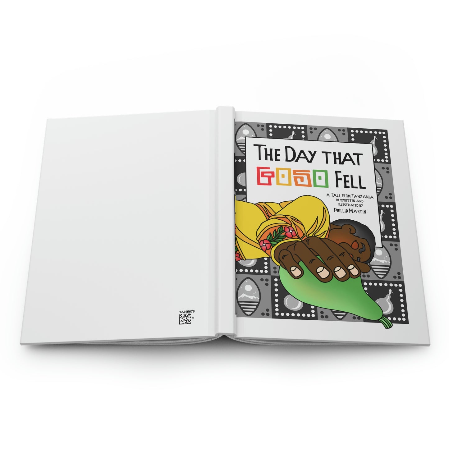 The Day the Goso Fell Hardcover Journal Matte