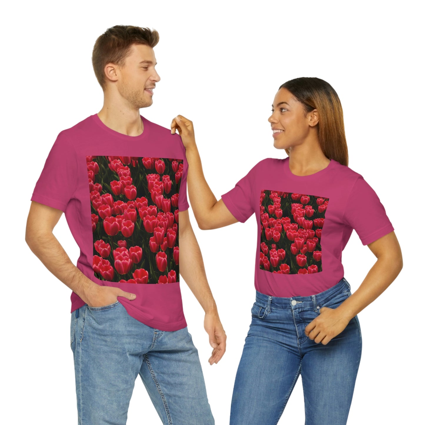 Flowers 24 Unisex Jersey Short Sleeve Tee