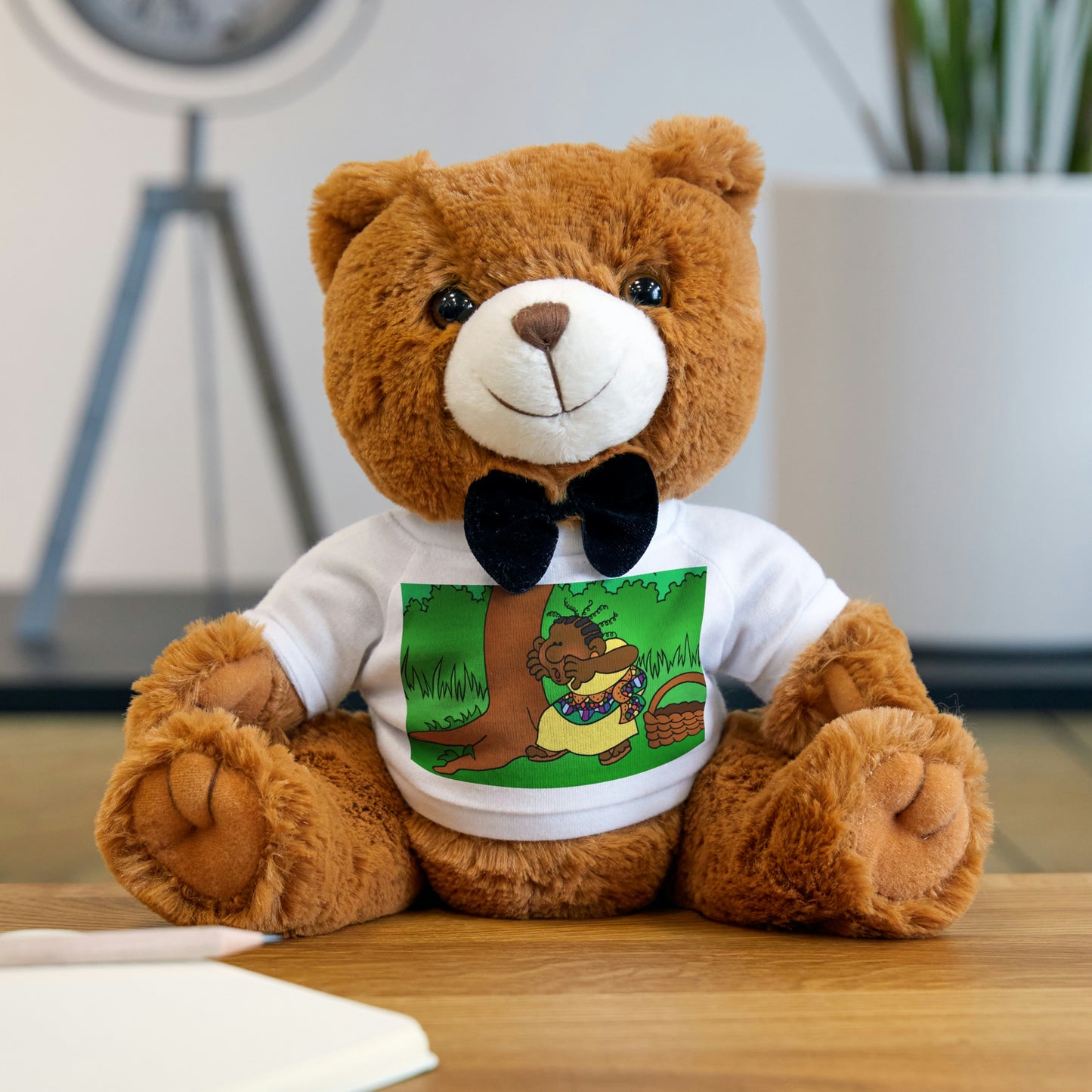 Once Upon West Africa! Teddy Bear with T-Shirt