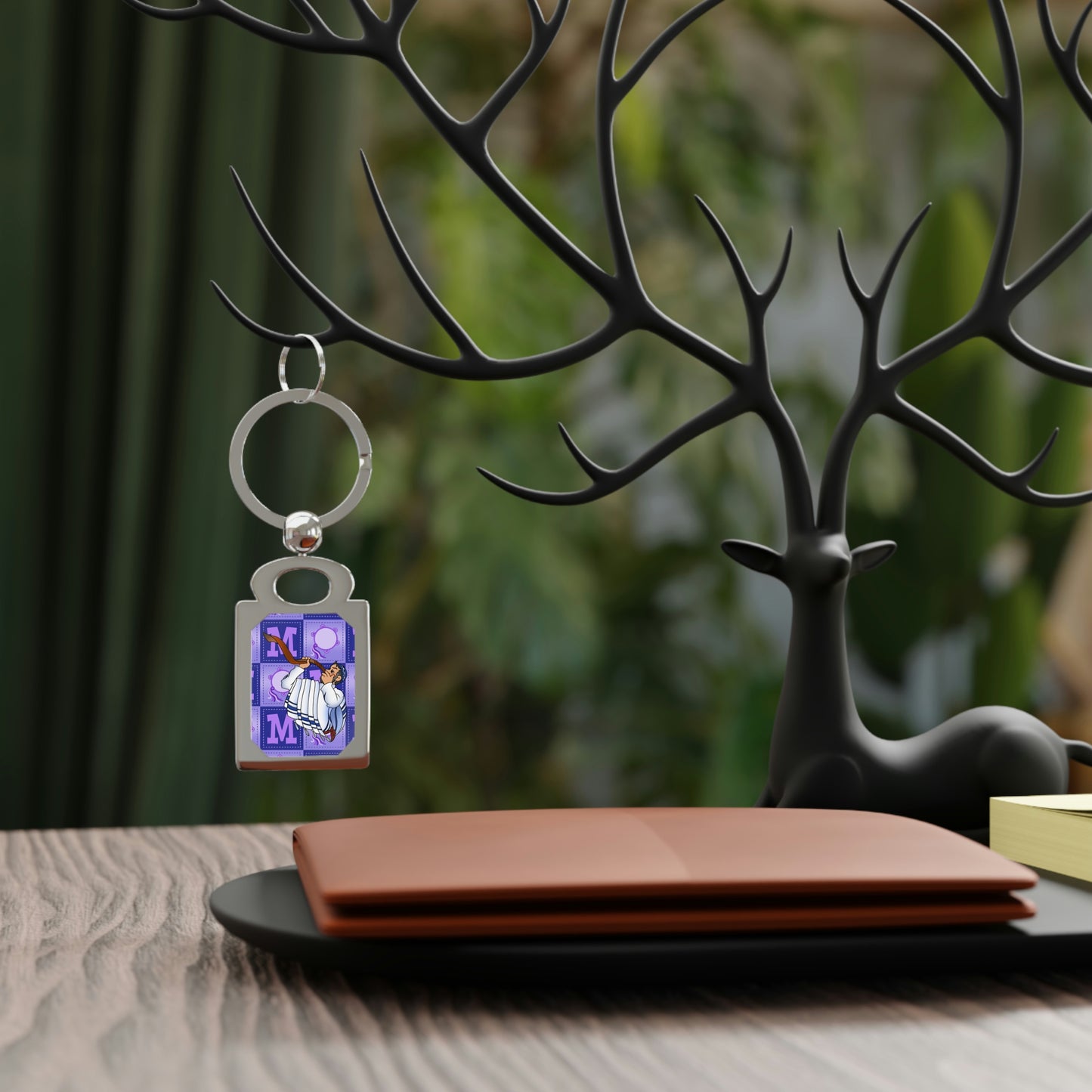 The Bible as Simple as ABC M Rectangle Photo Keyring