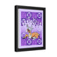 The Day that Goso Fell! Matte Canvas, Black Frame