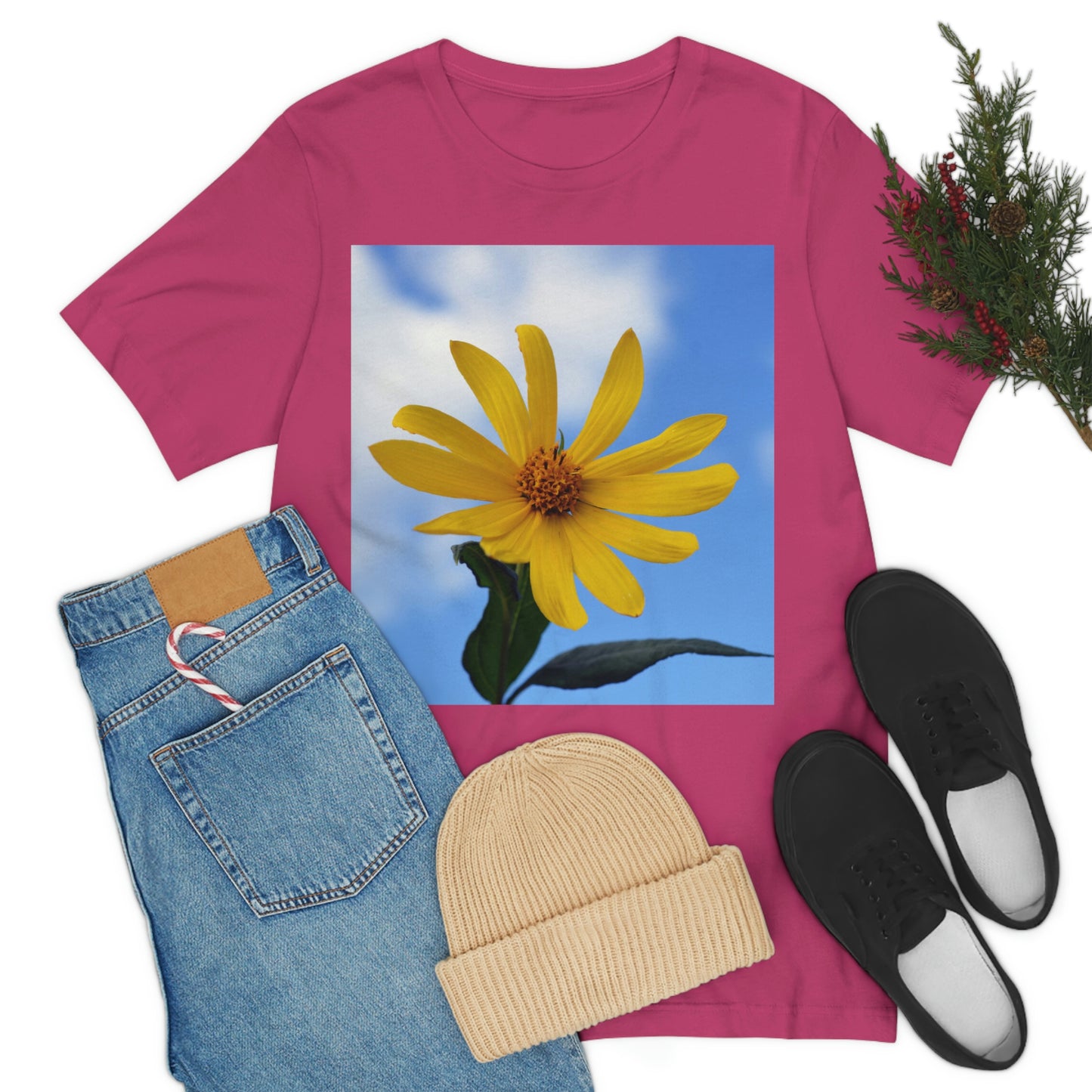 Flowers 32 Unisex Jersey Short Sleeve Tee