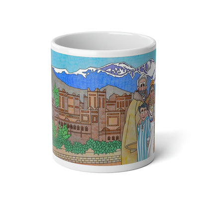 The Stone at the Door Jumbo Mug, 20oz