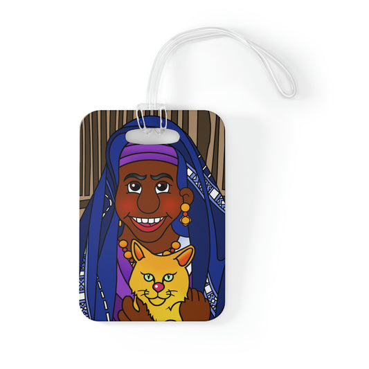 The Kitty Cat Cried Bag Tag