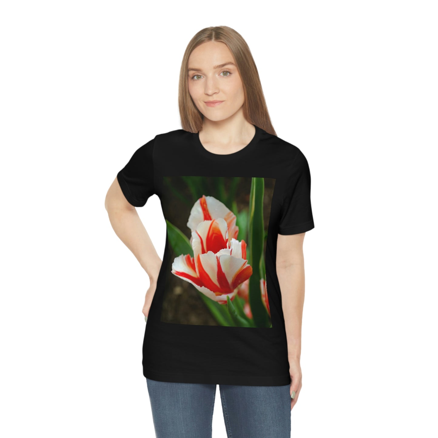 Flowers 06 Unisex Jersey Short Sleeve Tee