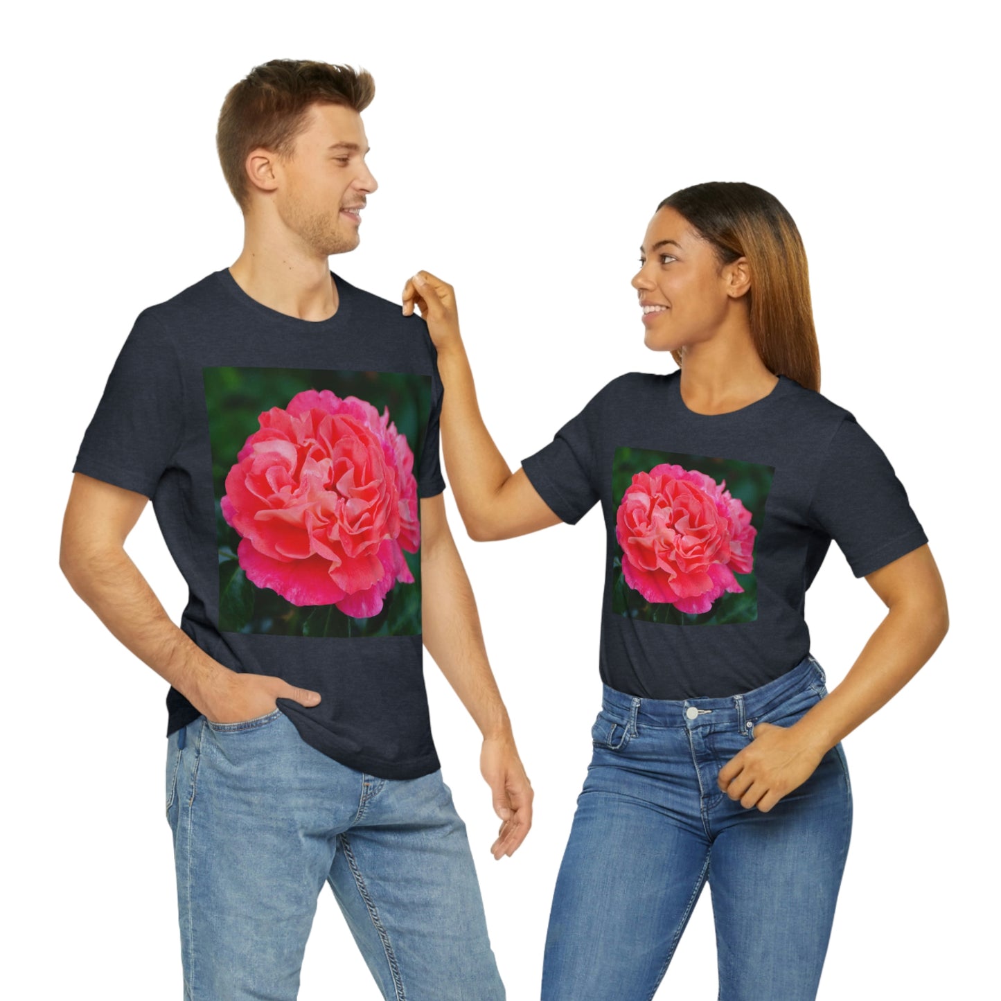 Flowers 08 Unisex Jersey Short Sleeve Tee