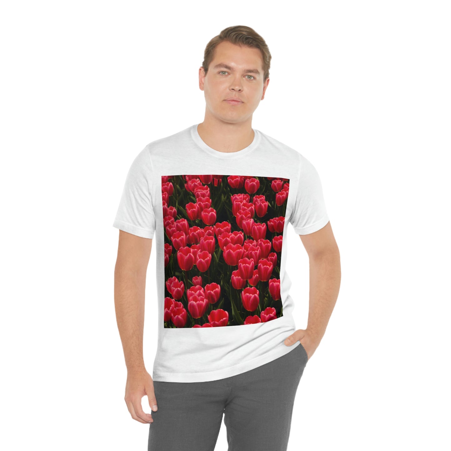 Flowers 24 Unisex Jersey Short Sleeve Tee