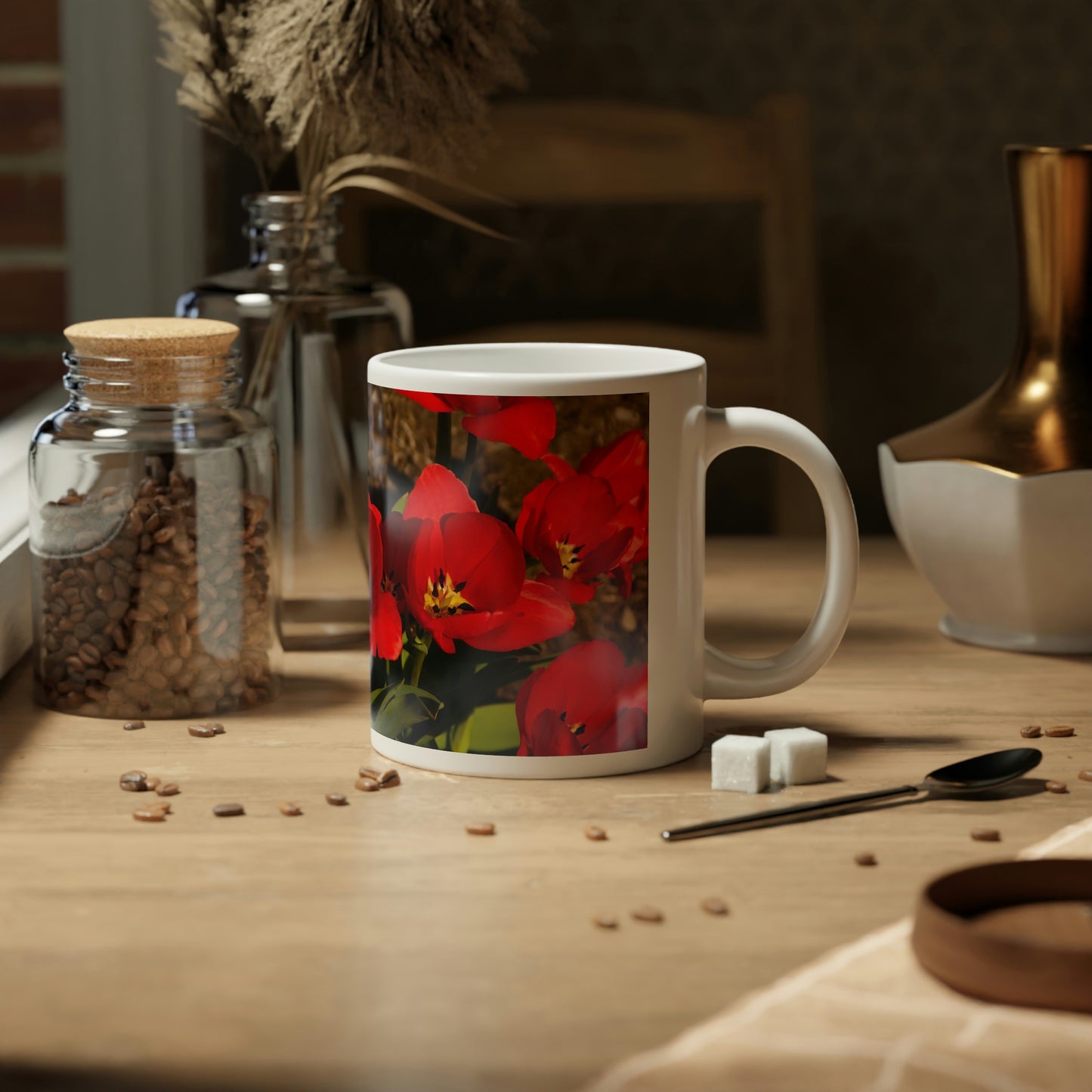 Flowers 05 Jumbo Mug, 20oz