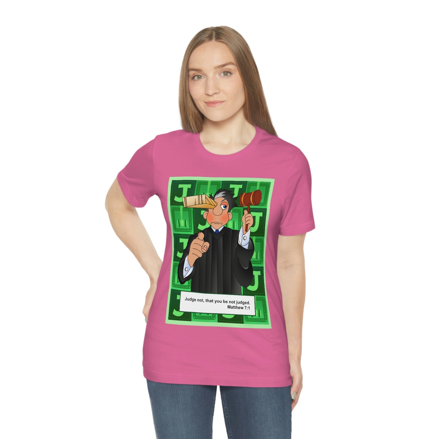The Bible as Simple as ABC J Unisex Jersey Short Sleeve Tee
