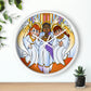 Shirley, Goodness, and Mercy Wall clock