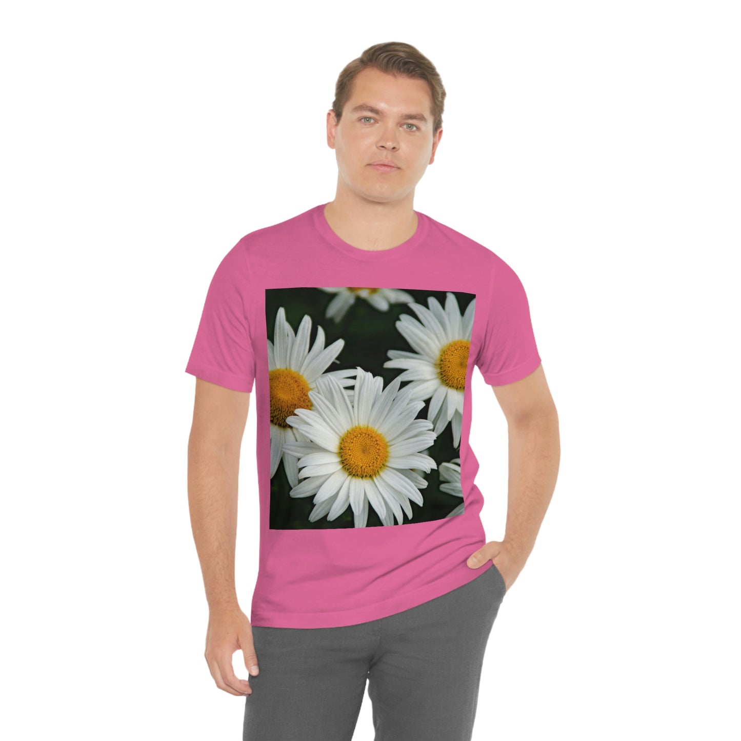 Flowers 01 Unisex Jersey Short Sleeve Tee