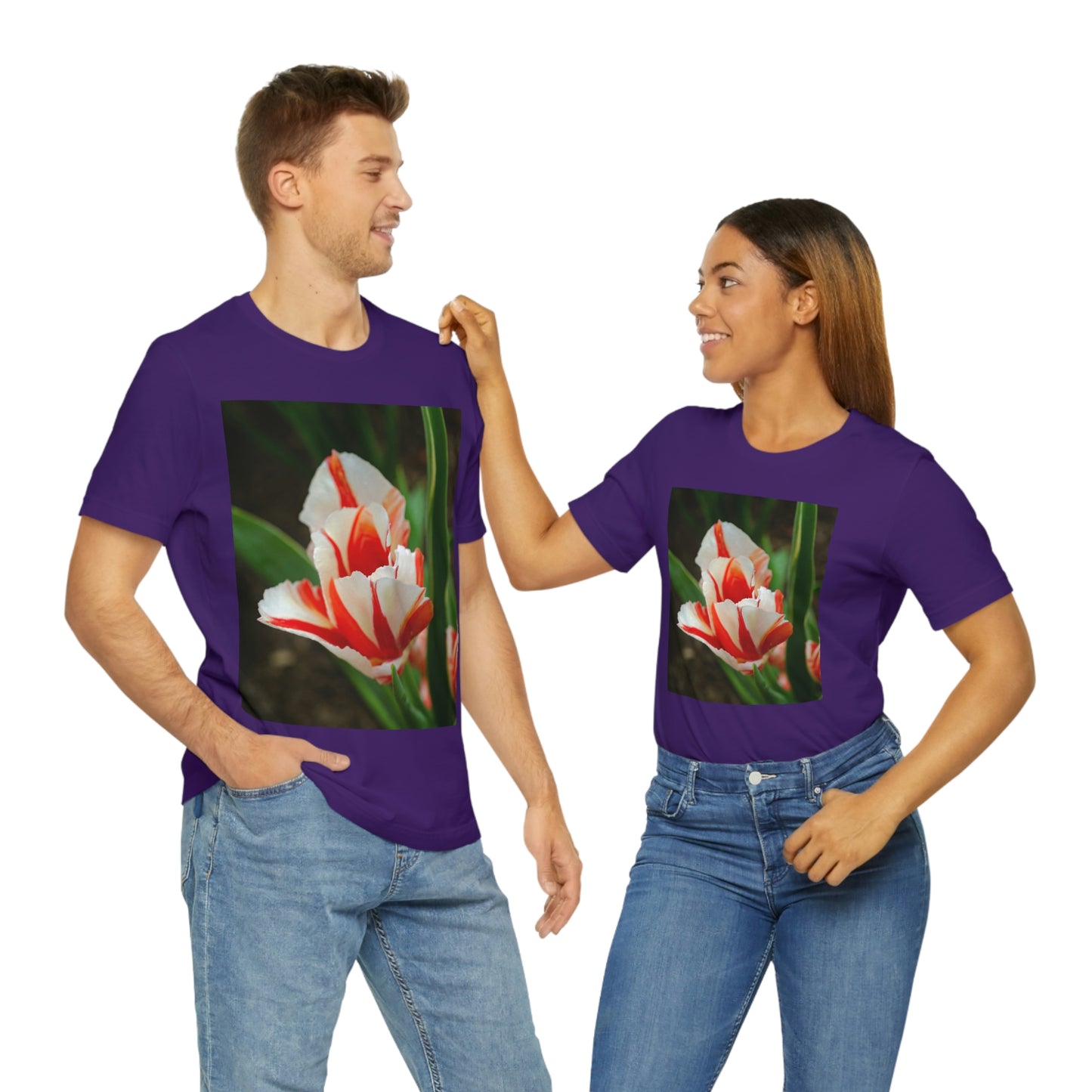 Flowers 06 Unisex Jersey Short Sleeve Tee