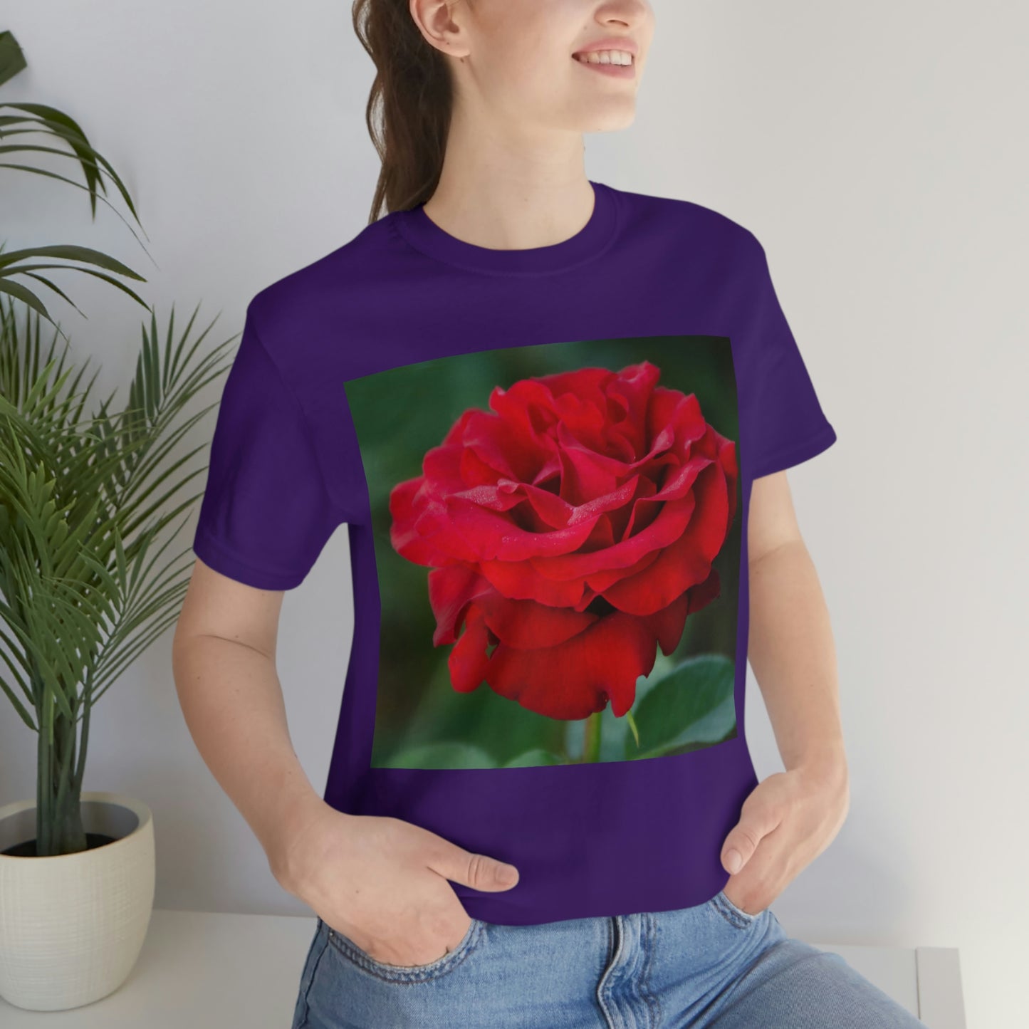 Flowers 14 Unisex Jersey Short Sleeve Tee