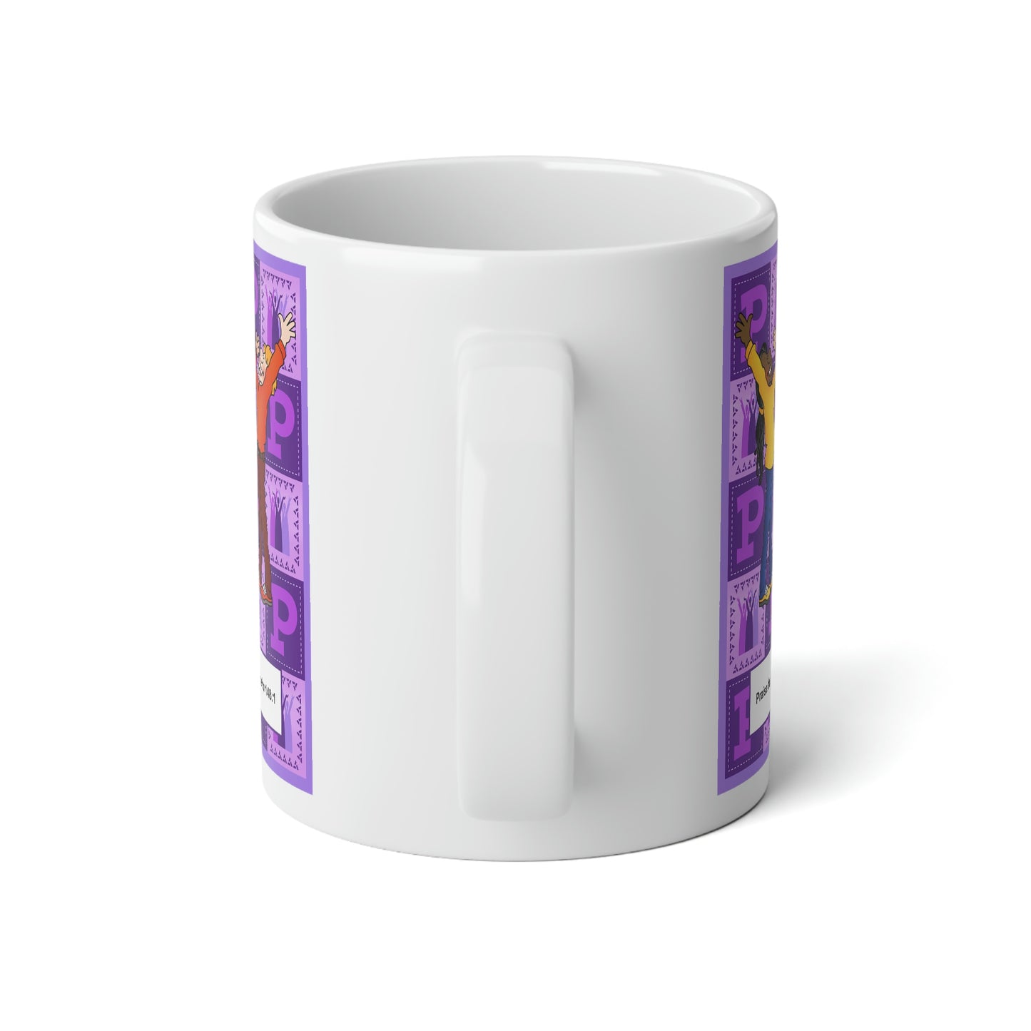 The Bible as Simple as ABC P Jumbo Mug, 20oz