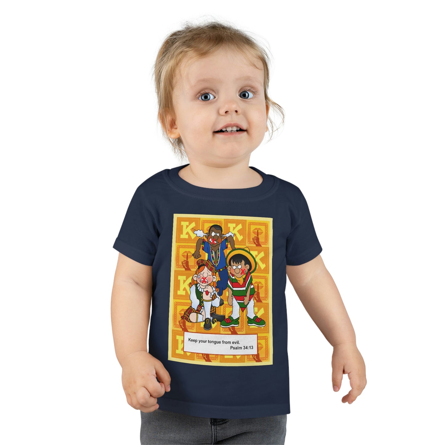 The Bible as Simple as ABC K Toddler T-shirt