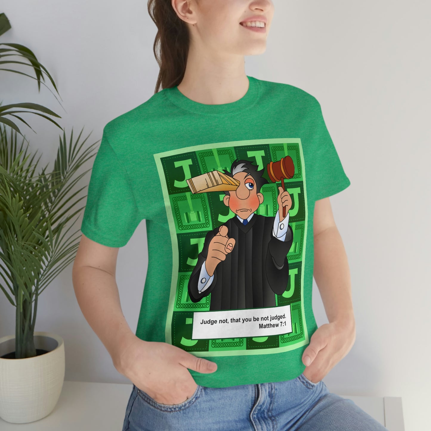 The Bible as Simple as ABC J Unisex Jersey Short Sleeve Tee