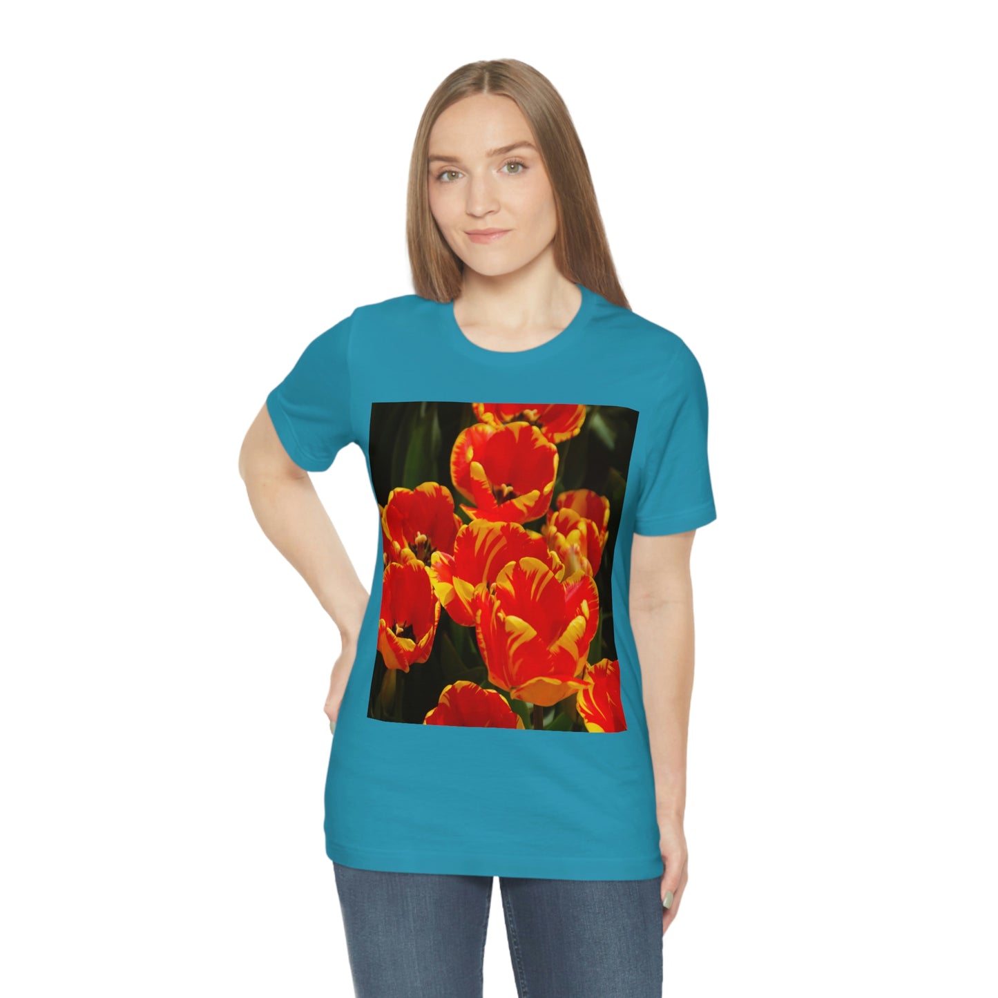 Flowers 19 Unisex Jersey Short Sleeve Tee