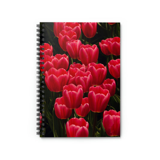 Flowers 24 Spiral Notebook - Ruled Line