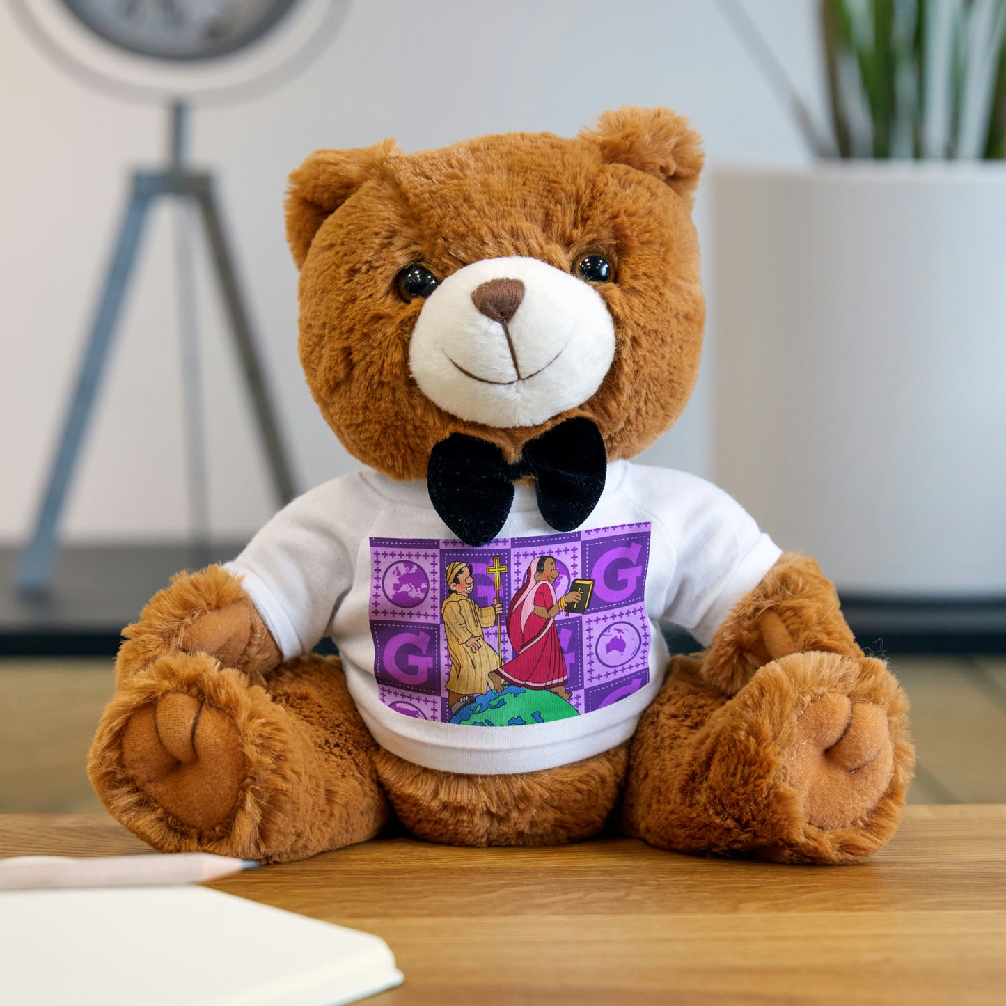 The Bible as Simple as ABC G Teddy Bear with T-Shirt