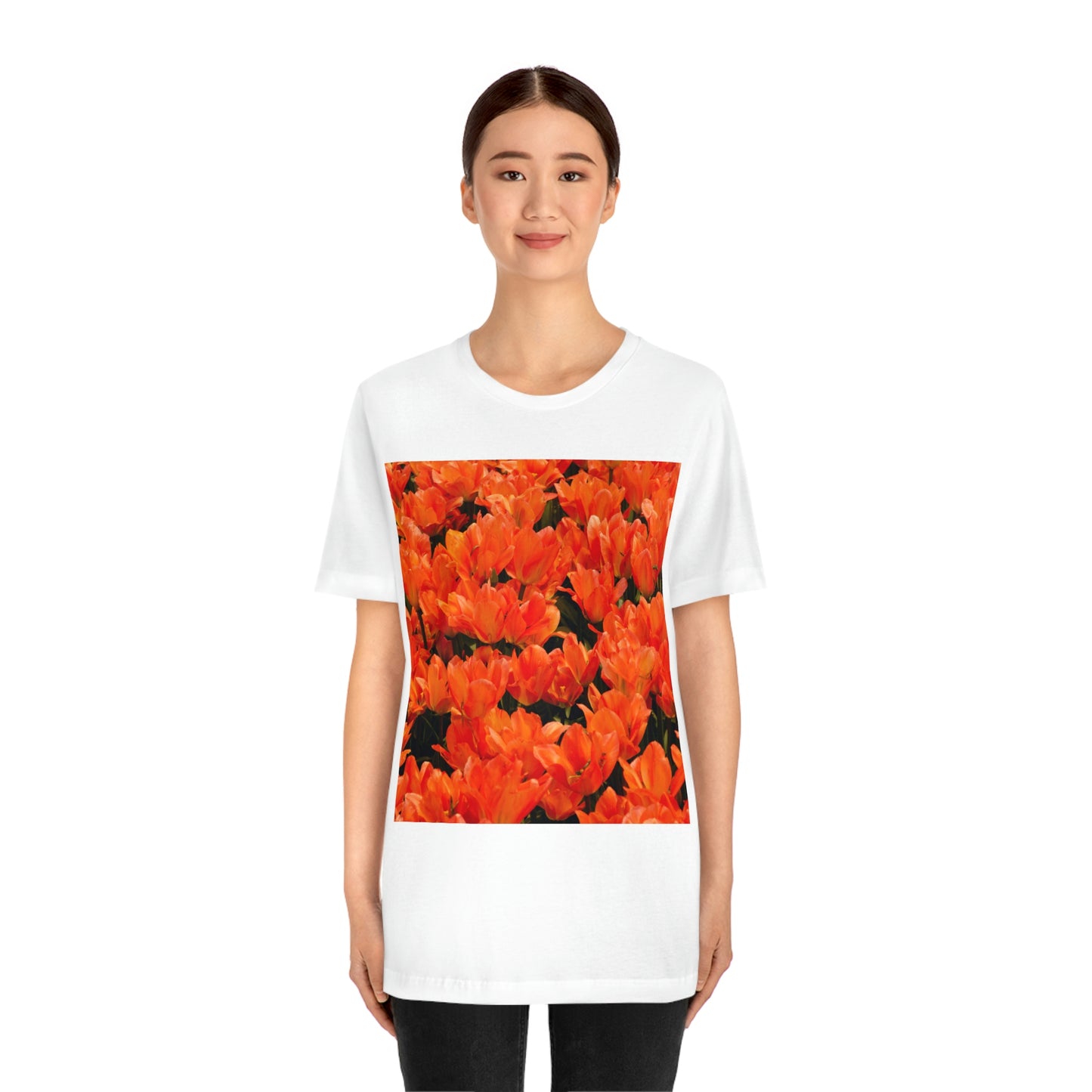 Flowers 03 Unisex Jersey Short Sleeve Tee