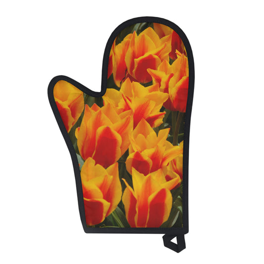 Flowers 17 Oven Glove