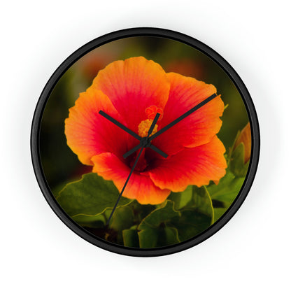 Flowers 31 Wall Clock