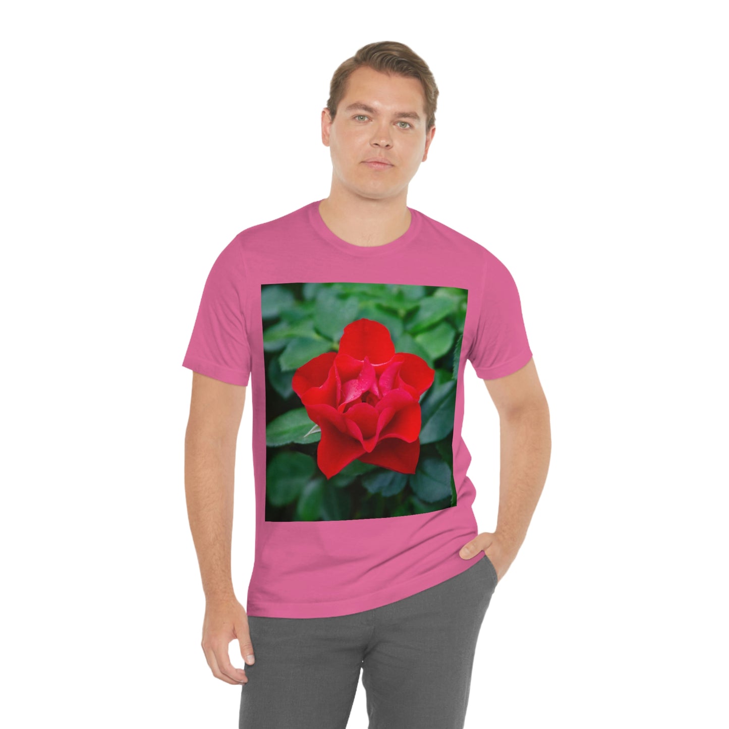 Flowers 07 Unisex Jersey Short Sleeve Tee