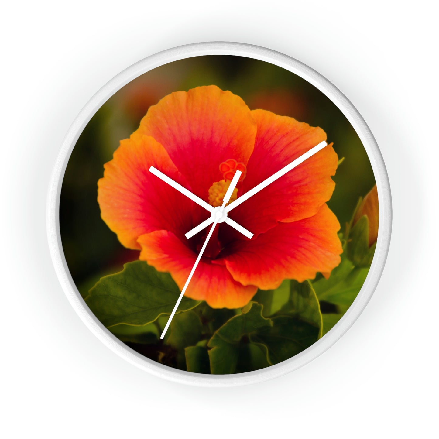 Flowers 31 Wall Clock