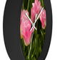 Flowers 17 Wall Clock