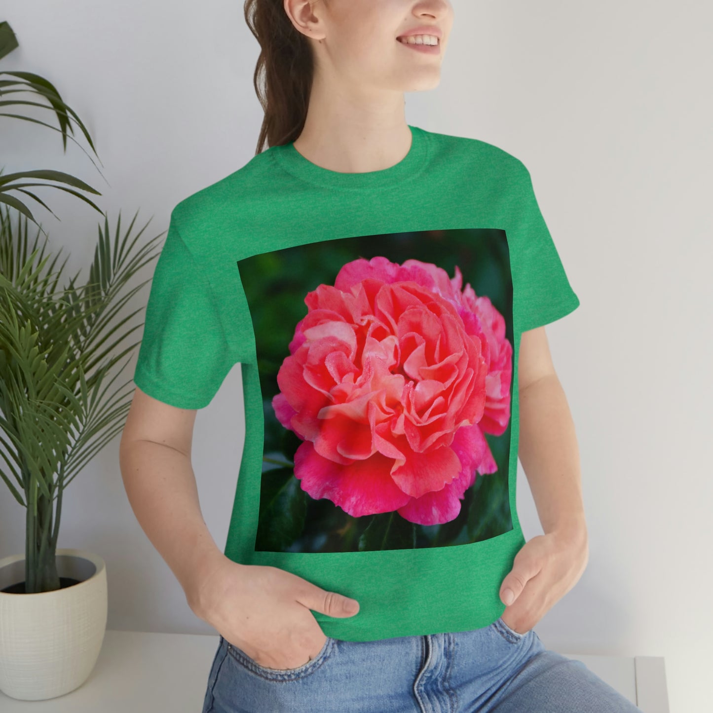 Flowers 08 Unisex Jersey Short Sleeve Tee