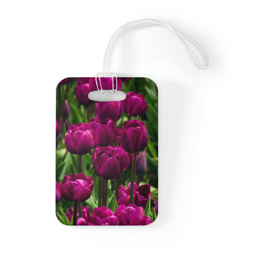 Flowers 20 Bag Tag