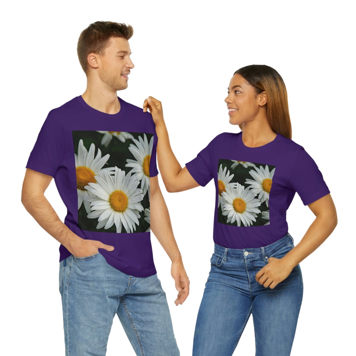 Flowers 01 Unisex Jersey Short Sleeve Tee