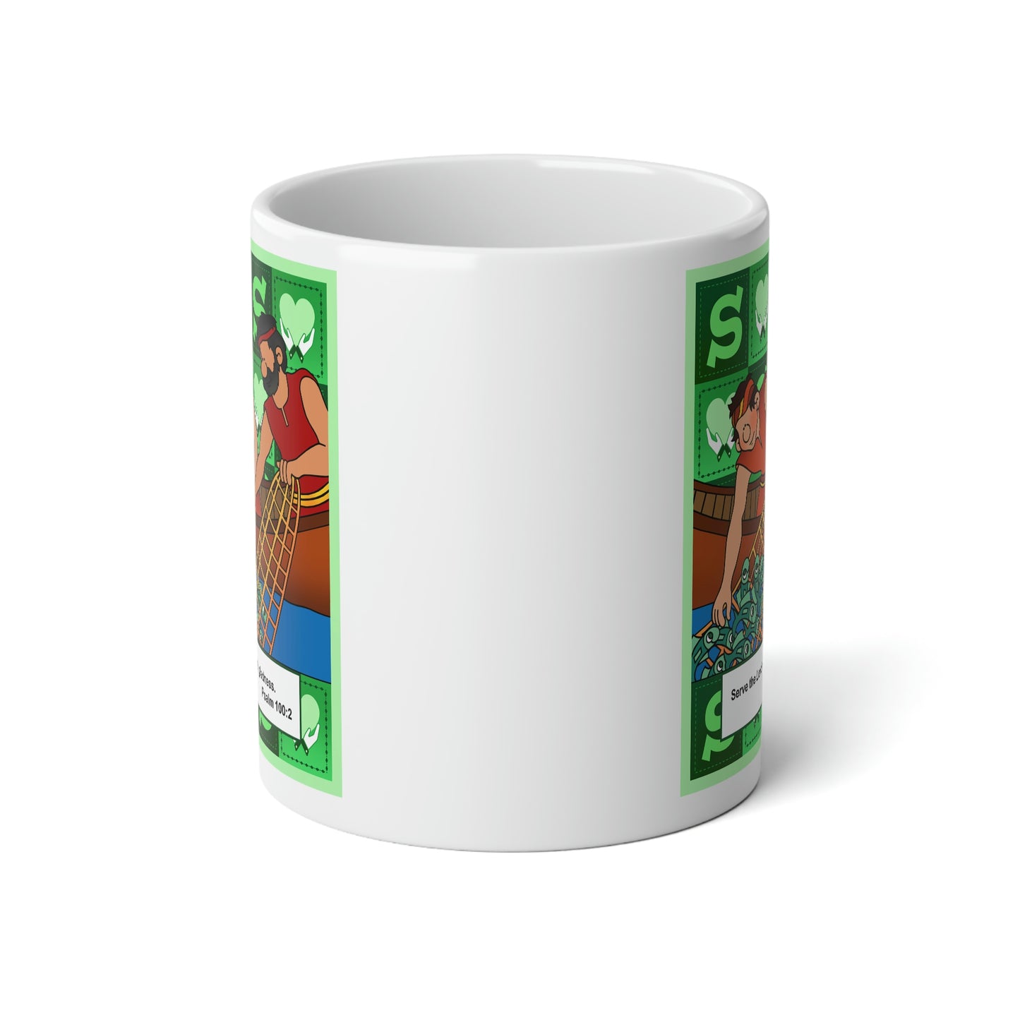 The Bible as Simple as ABC S Jumbo Mug, 20oz