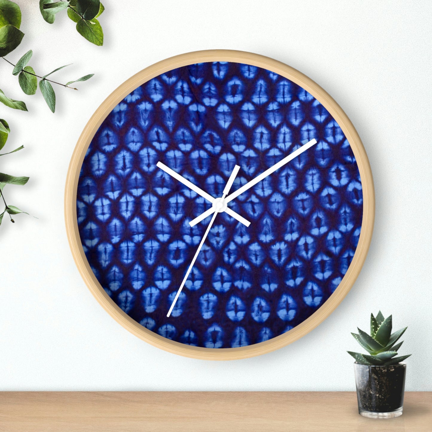 The Paramount Chief and One Wise Woman Fabric Wall Clock