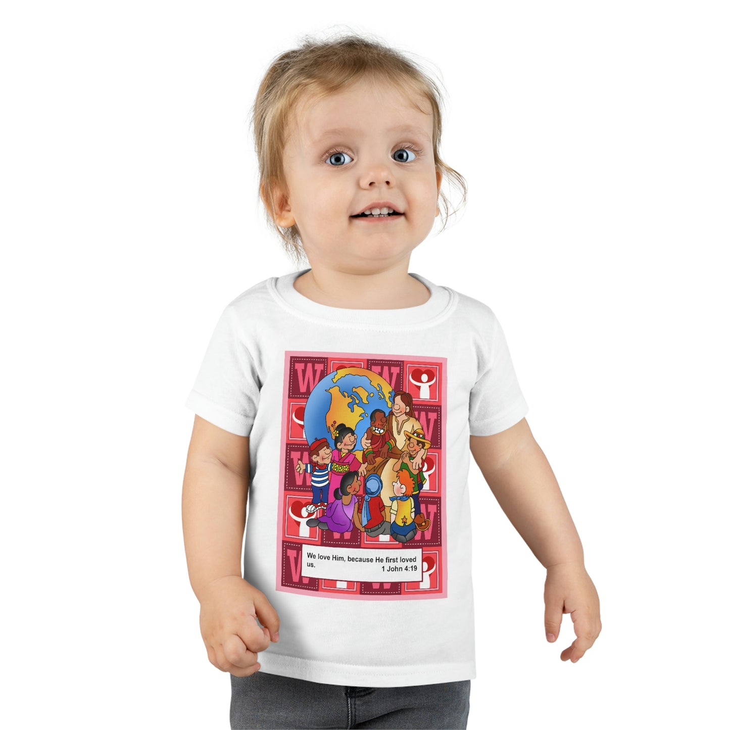 The Bible as Simple as ABC W Toddler T-shirt