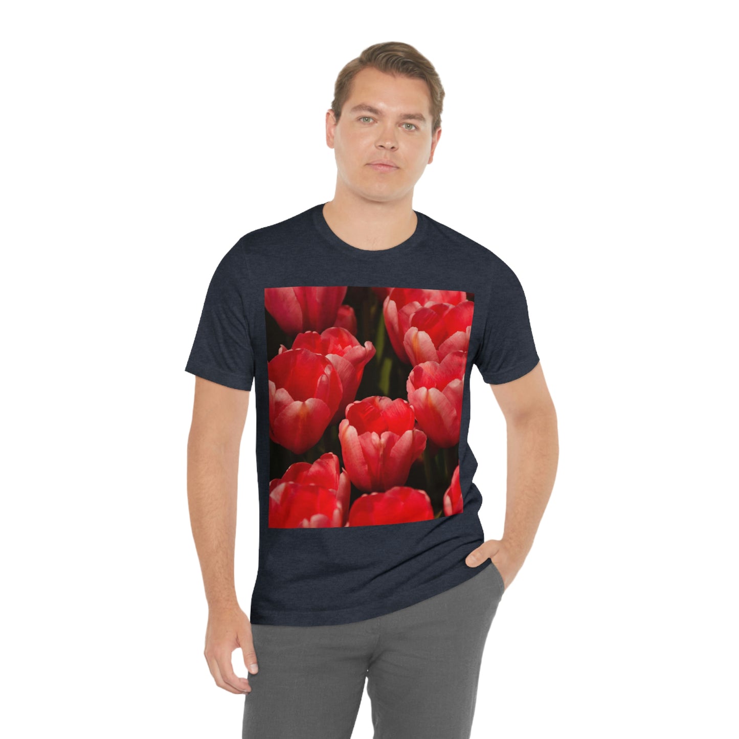 Flowers 09 Unisex Jersey Short Sleeve Tee