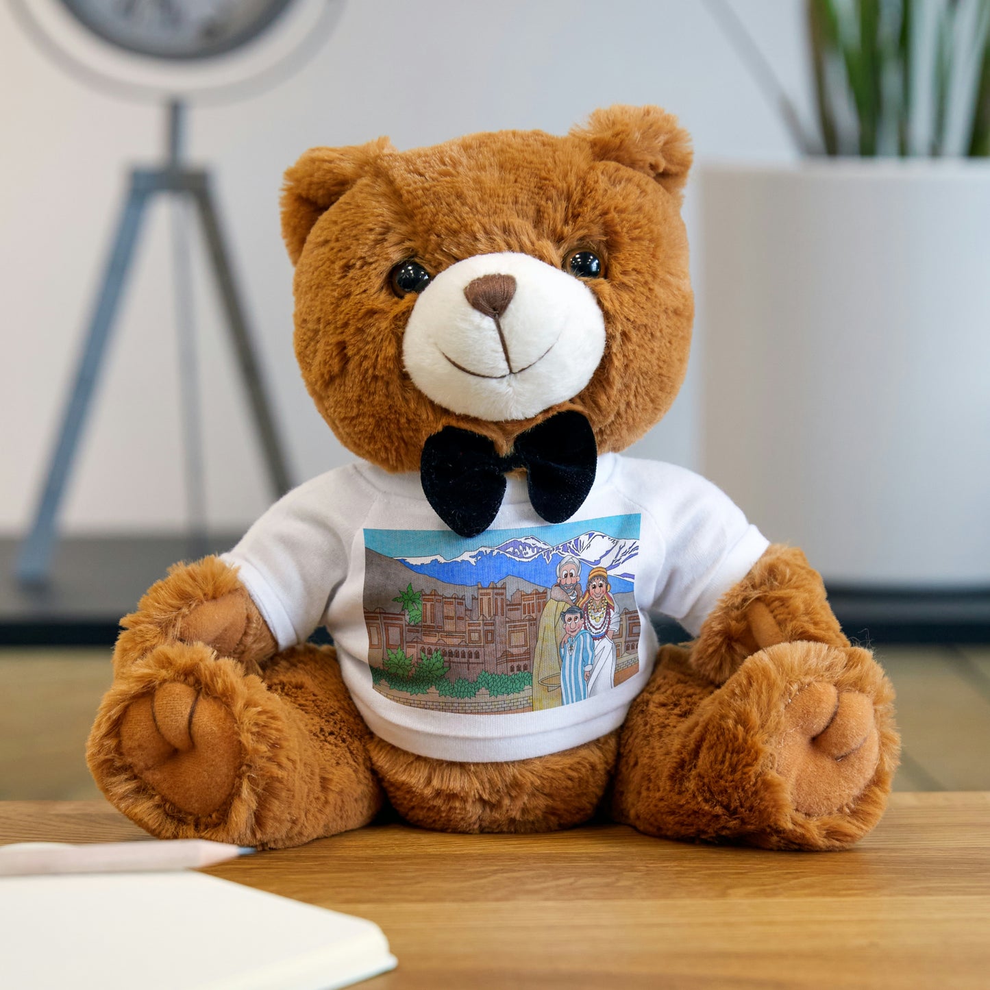 The Stone at the Door! Teddy Bear with T-Shirt