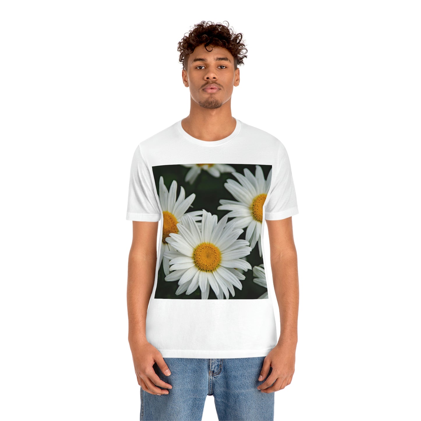 Flowers 01 Unisex Jersey Short Sleeve Tee