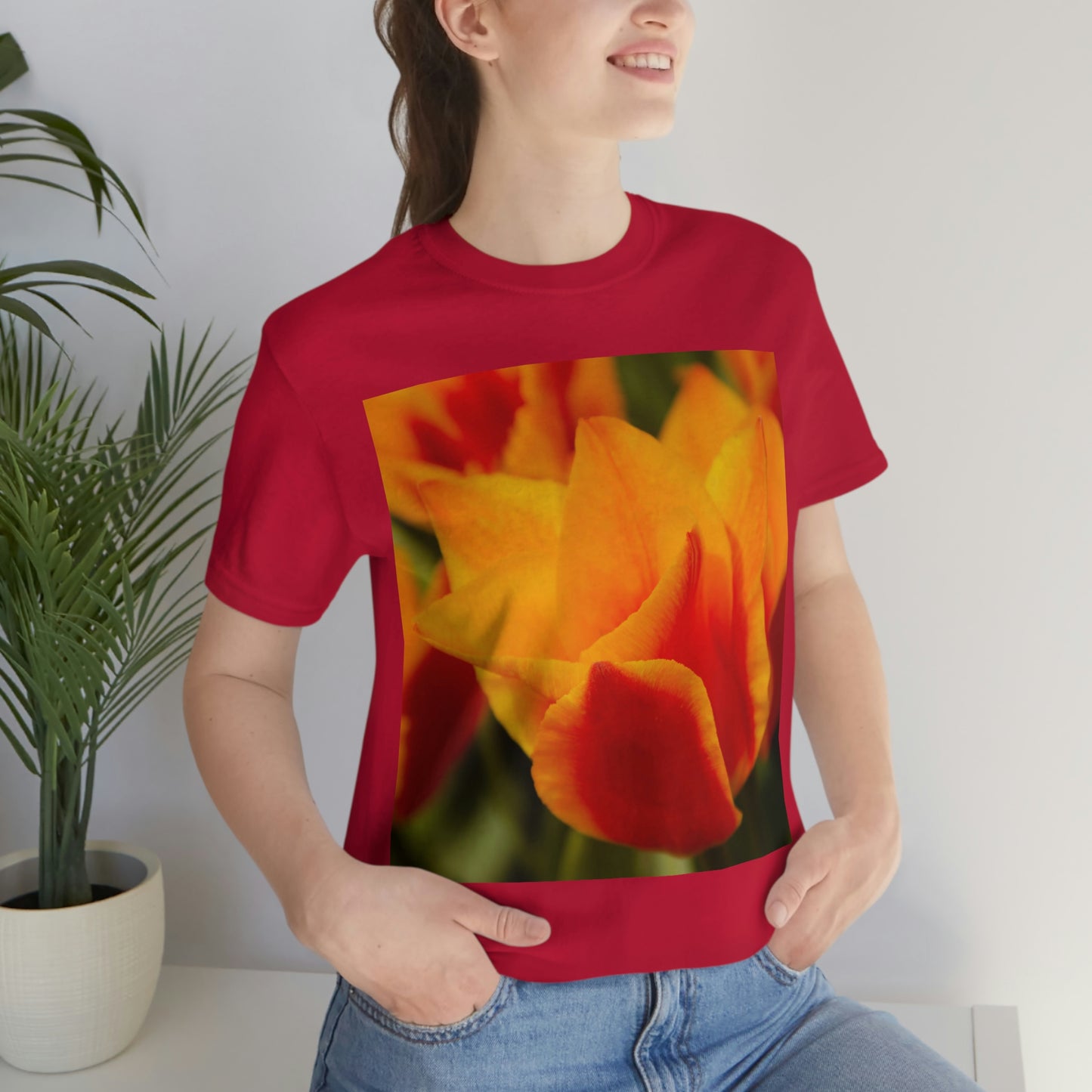 Flowers 13 Unisex Jersey Short Sleeve Tee