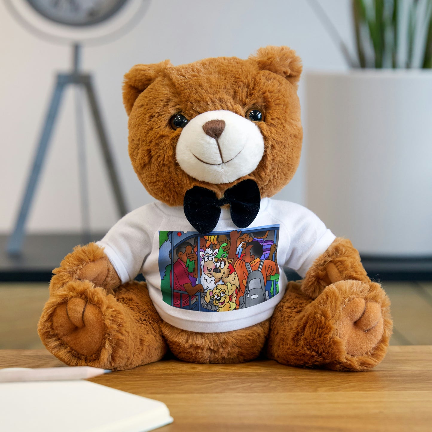 Once Upon West Africa!!! Teddy Bear with T-Shirt