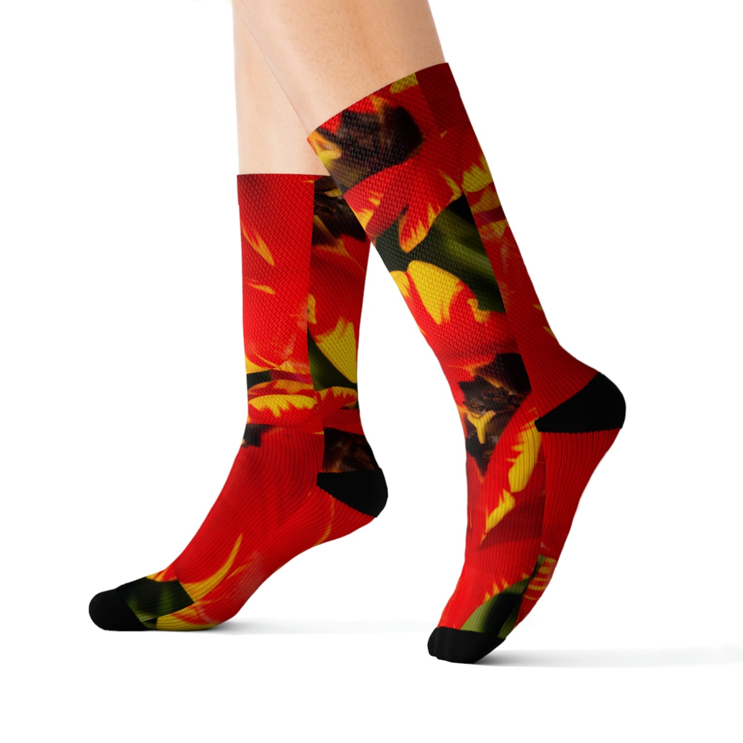 Flowers 08 Sublimation Socks