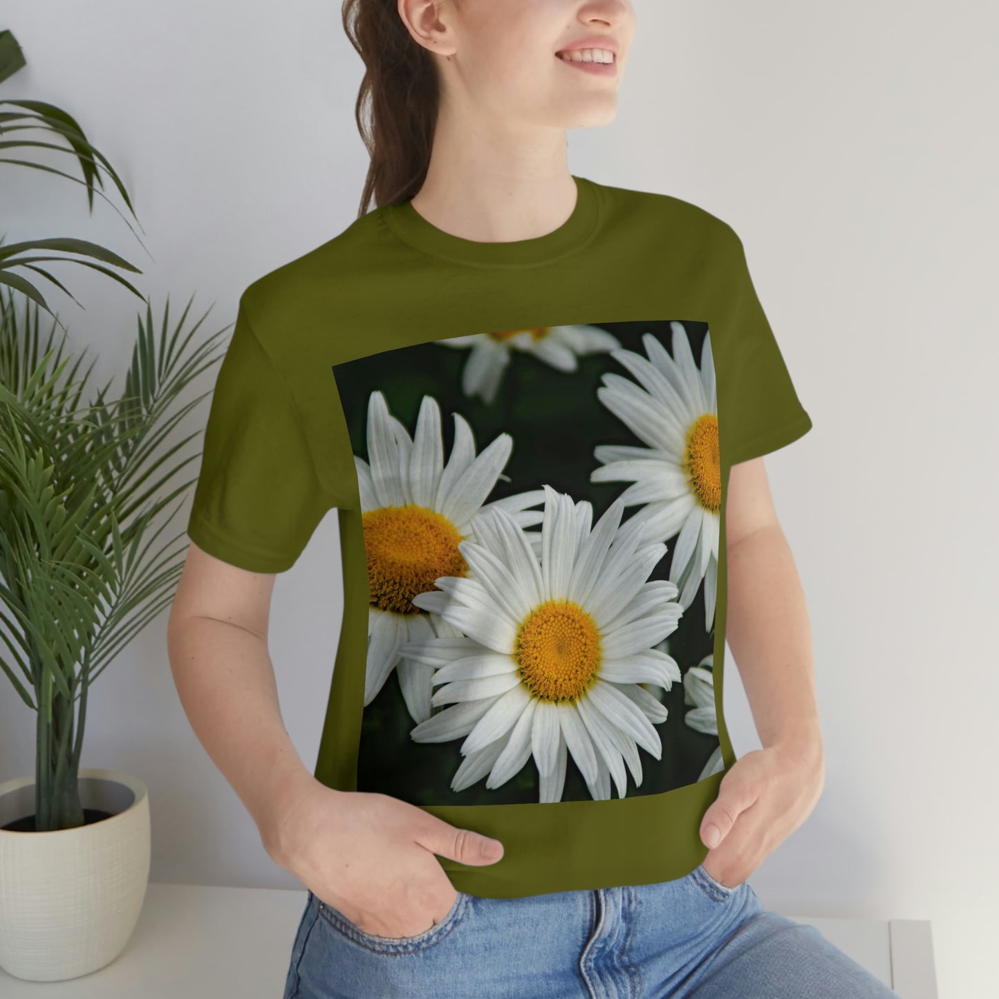 Flowers 01 Unisex Jersey Short Sleeve Tee