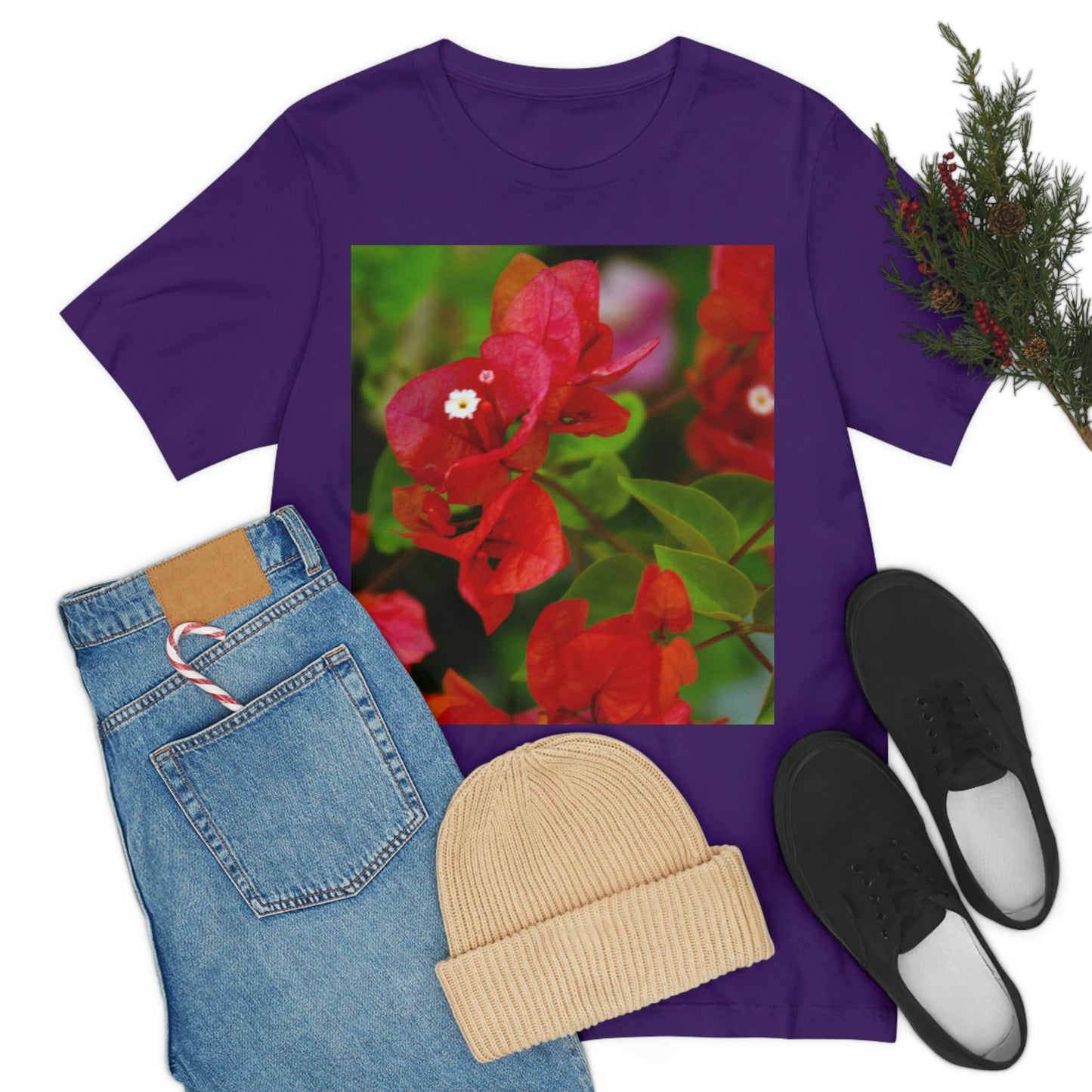 Flowers 28 Unisex Jersey Short Sleeve Tee