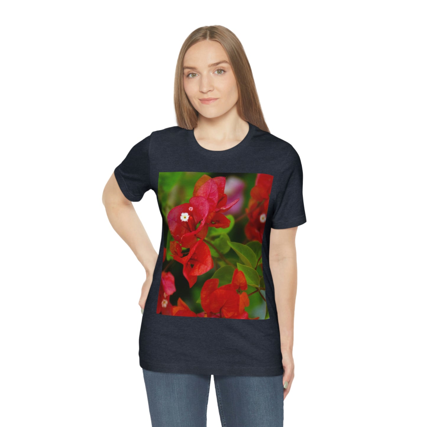 Flowers 28 Unisex Jersey Short Sleeve Tee